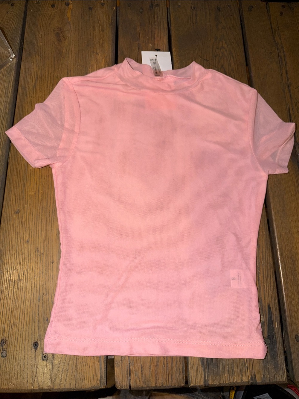 Ladies Mesh Short-Sleeve Top